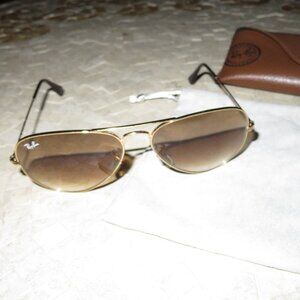 Ray-Ban aviator sunglasses